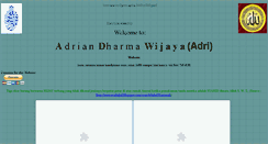 Desktop Screenshot of adriandw.com