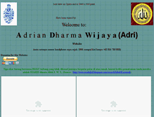 Tablet Screenshot of adriandw.com